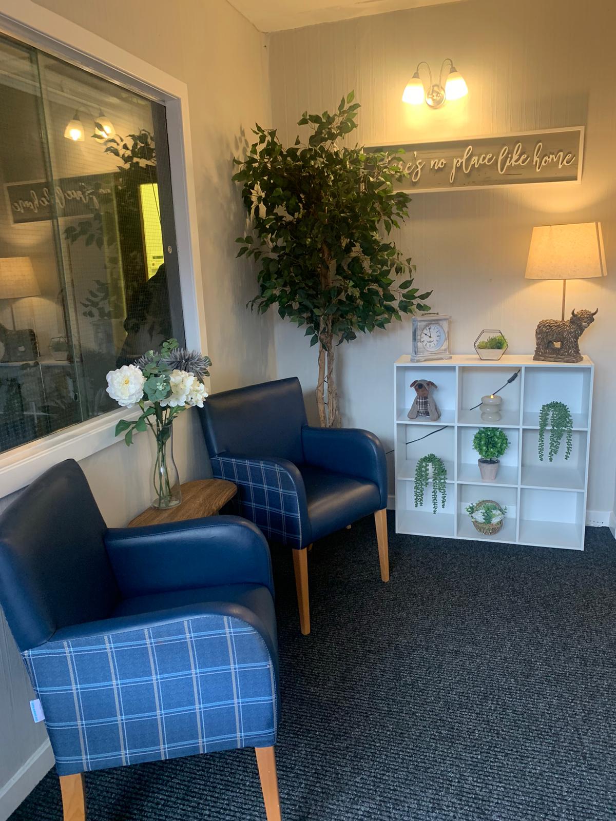 Reception area